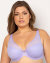 Sheer Mesh Plunge T-Shirt Bra - Fashion Colors | Love It Curvy