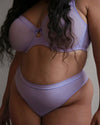 Sheer Mesh High Cut Thong Panty | Love It Curvy