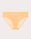 Sheer Mesh High Cut Brief Panty - Orange Tang