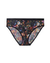 Sheer Mesh High Cut Brief Panty - Still Life Floral