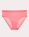 Sheer Mesh High Cut Brief Panty - Sunset Glow
