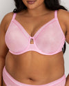Shimmer Unlined Underwire Bra | Love It Curvy