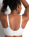 Cotton Luxe Front And Back Close Wireless Bra | Love It Curvy