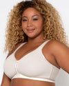 Cotton Luxe Front And Back Close Wireless Bra | Love It Curvy