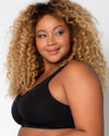 Cotton Luxe Front And Back Close Wireless Bra | Love It Curvy