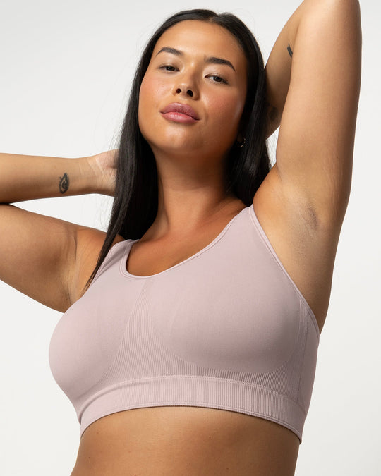 Smooth Seamless Medium Support Wireless Bra | Love It Curvy