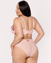 Embroidered Strappy Back Brief Panty | Love It Curvy