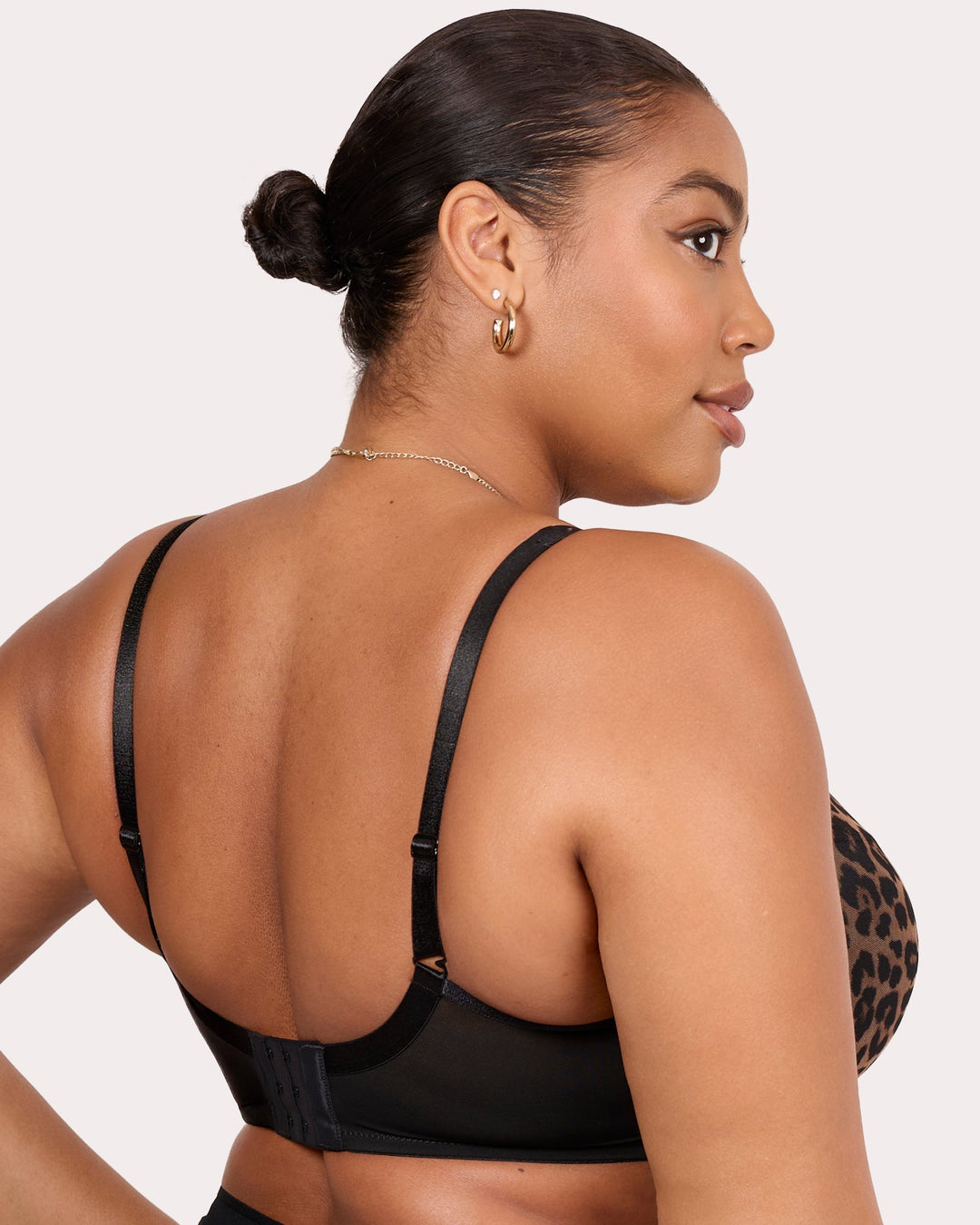 Sheer Mesh Plunge T-Shirt Bra - Seasonal &amp; Prints  | Love It Curvy