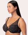 Sheer Mesh Plunge T-Shirt Bra - Core Neutrals | Love It Curvy