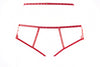 Charlotte Garter Panty, back view