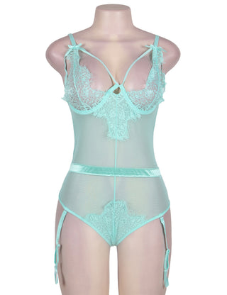 Love It Curvy: Queen Size Eyelash Lace Teddy Lingerie | Love It Curvy