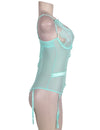 Queen Size Eyelash Lace Teddy Lingerie 1 - Love It Curvy