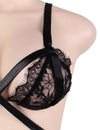 Plus Size Lace Elastic Band Bra Set - Love It Curvy