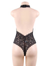 Plus Size Exquisite Lace Open Cup Teddy | Love it Curvy on model