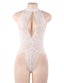 Plus Size Exquisite Lace Open Cup Teddy | Love it Curvy on model