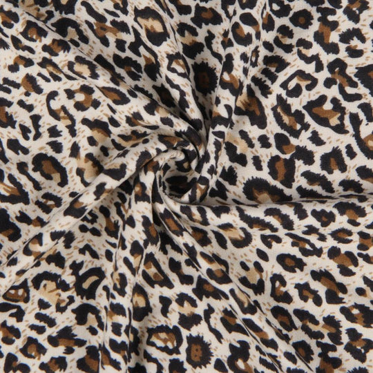Plus Size High Quality  Long Sleeve Sexy Leopard Print Pajama - Love it Curvy