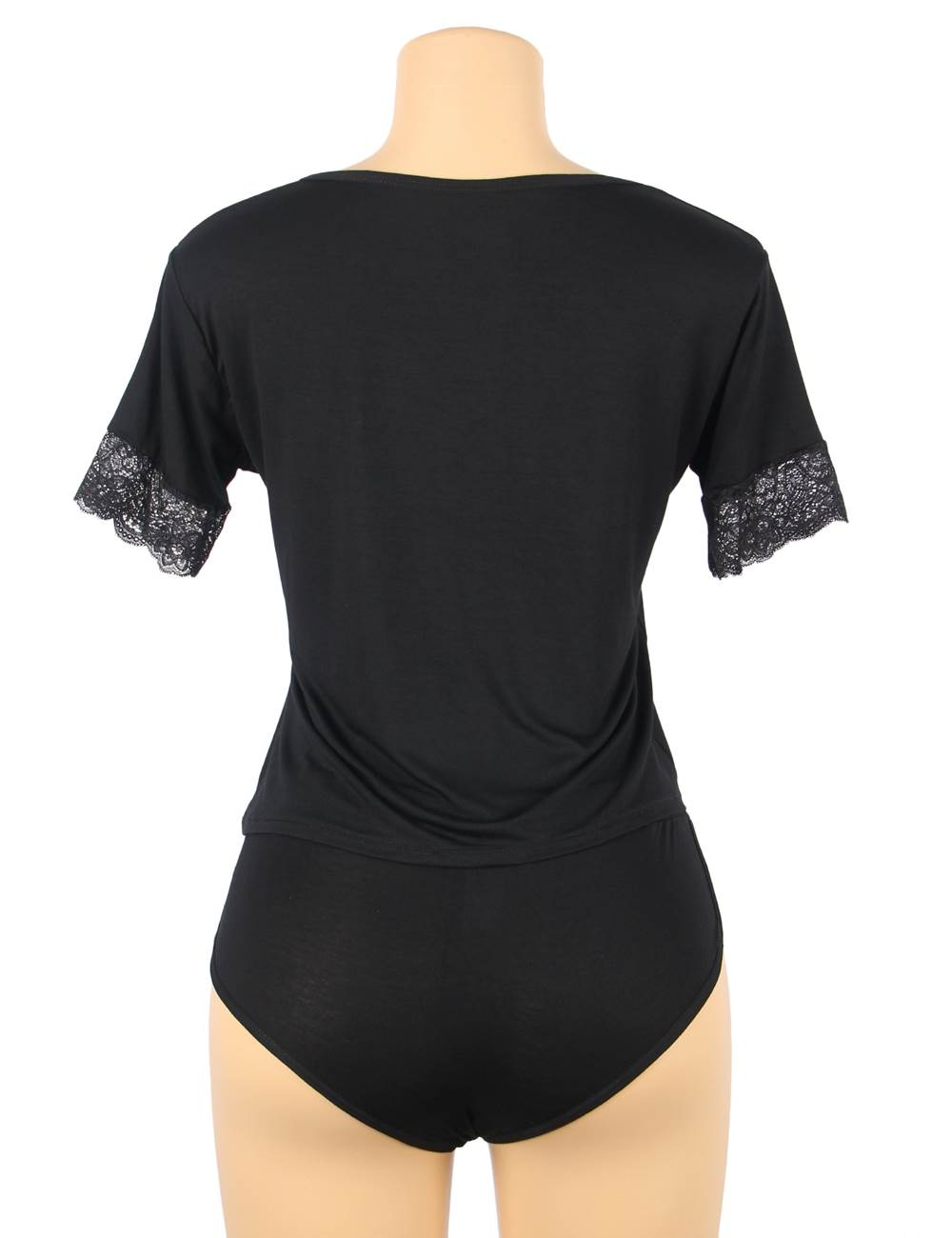 Stretchy Modal Casual Sleepwear Two Piece Set - Love It Curvy