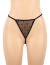Plus Size Black Sexy Halter Leather Lace Stitching Gartered Lingerie - Love It Curvy