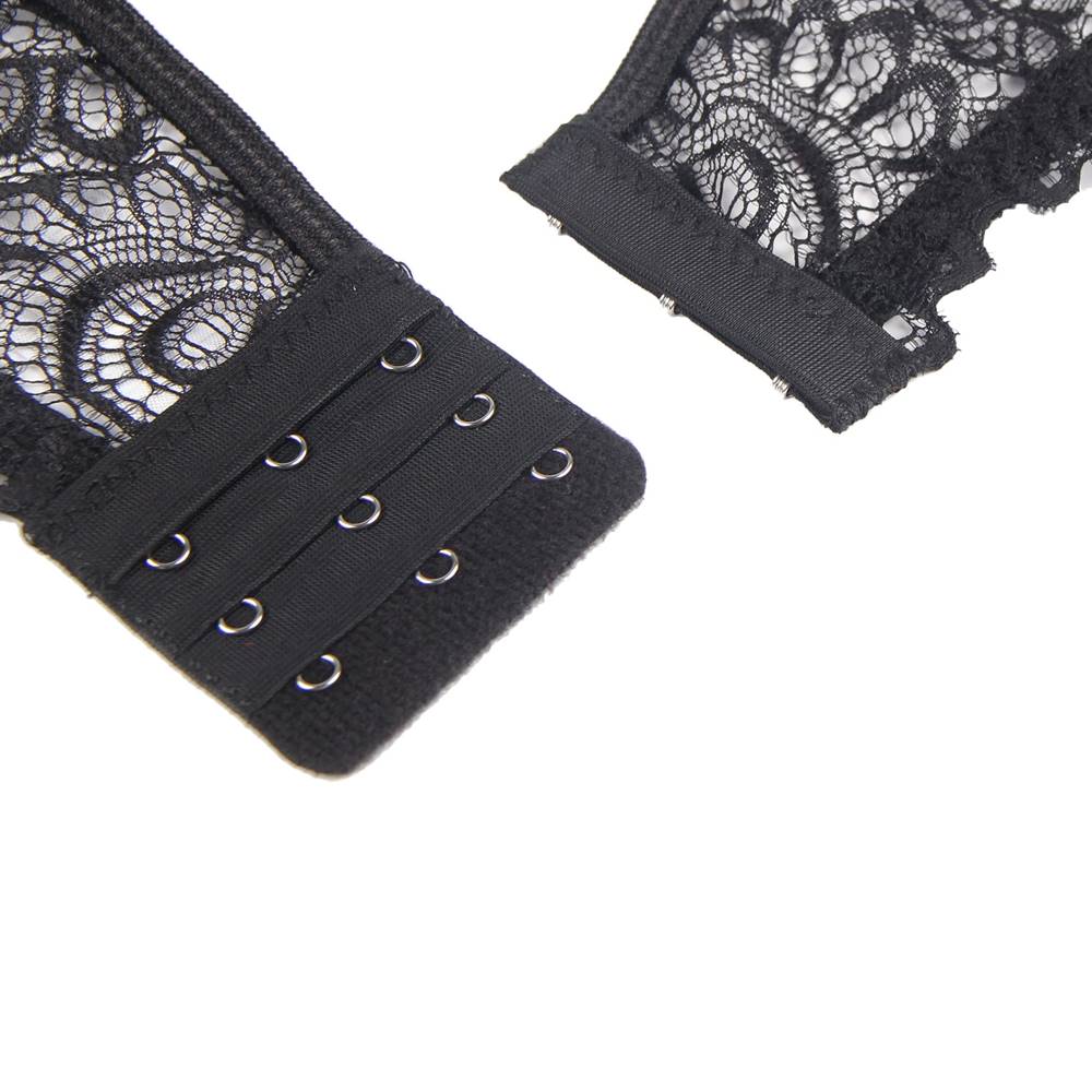 Charm Sexy Lace Underwire Lingerie Set Sheer Bra And Panty Comfort Underwear - Love It Curvy