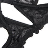 Charm Sexy Lace Underwire Lingerie Set Sheer Bra And Panty Comfort Underwear - Love It Curvy