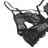 Charm Sexy Lace Underwire Lingerie Set Sheer Bra And Panty Comfort Underwear - Love It Curvy