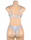 Sexy Lingerie Set For Women Plus Size Sheer Lace Bra Set - Love It Curvy