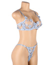 Sexy Lingerie Set For Women Plus Size Sheer Lace Bra Set - Love It Curvy