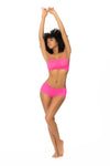Matching Seamless Bralette & Boyshorts Set by Mapale at Love It Curvy