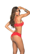 Scrunchy Thin Bralette and Panty Set by Mapale at Love It Curvy