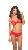 Scrunchy Thin Bralette and Panty Set by Mapale at Love It Curvy