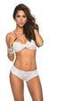 Scrunchy Thin Bralette and Panty Set by Mapale at Love It Curvy