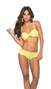 Scrunchy Thin Bralette and Panty Set by Mapale at Love It Curvy