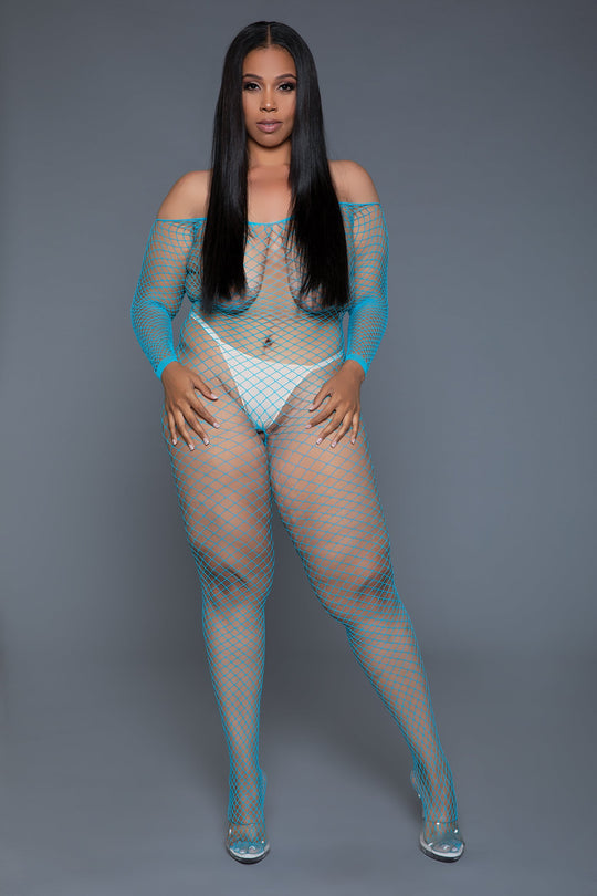 2359 Catch Me Bodystocking - Love it Curvy