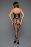 2372 Especially For You Bodystocking - 2372 - BLK - Q - Love it Curvy