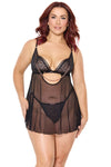 Feline Fatale Babydoll & G-String | Love It Curvy