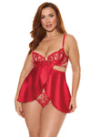 Rouge Nocturne Babydoll & Thong | Love It Curvy