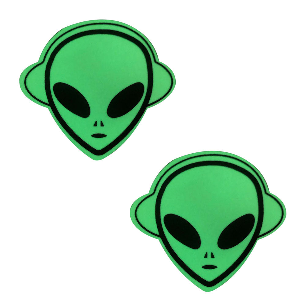 Glow in the Dark Alien Pasties - Love it Curvy