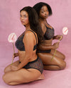 Sheer Mesh Plunge T-Shirt Bra - Core Neutrals | Love It Curvy