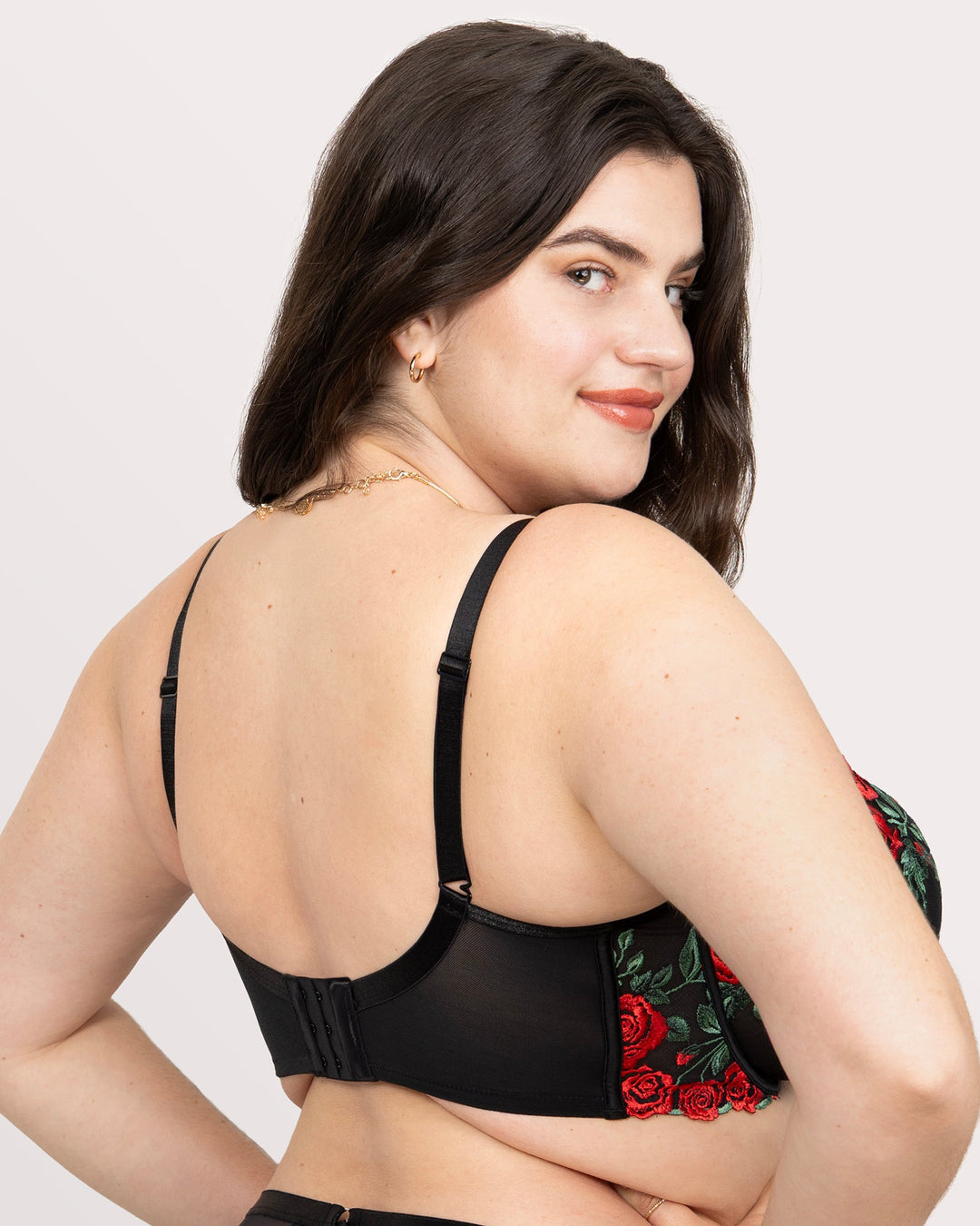 Embroidery Unlined Full Coverage Balconette Bra | Love It Curvy