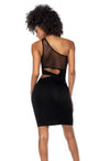 Club Vibes Asymmetrical Dress by Mapale at Love It Curvy