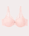 Sheer Mesh Plunge T-Shirt Bra - Fashion Colors | Love It Curvy