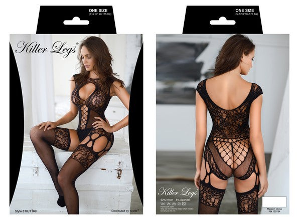 Bombshell Fishnet Body Stocking - Love it Curvy