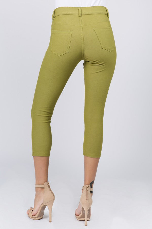 Love It Curvy Classic Solid Skinny Jeggings