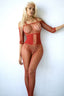 Corset Open Work Fishnet Bodystocking | Love It Curvy
