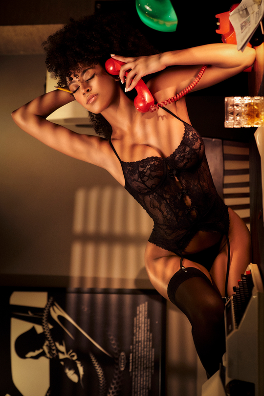 Yours Truly Bustier Set by Mapale at Love It Curvy