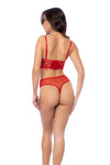 Surreal Ruby Passion Bustier Set by Mapale at Love It Curvy
