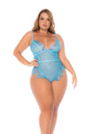 Flirt and Flow Lace Bodysuit Plus by Mapale at Love It Curvy