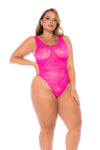 Flirt and Flow All Lace Bodysuit Plus by Mapale at Love It Curvy
