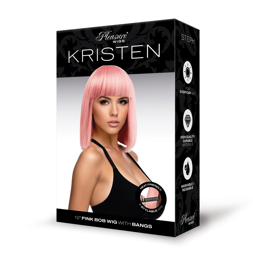 Kristen Premium Stylable Wig - Pink - Love it Curvy