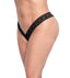 Plus Ultra-Thin Racy Lace Thong by Mapale at Love It Curvy